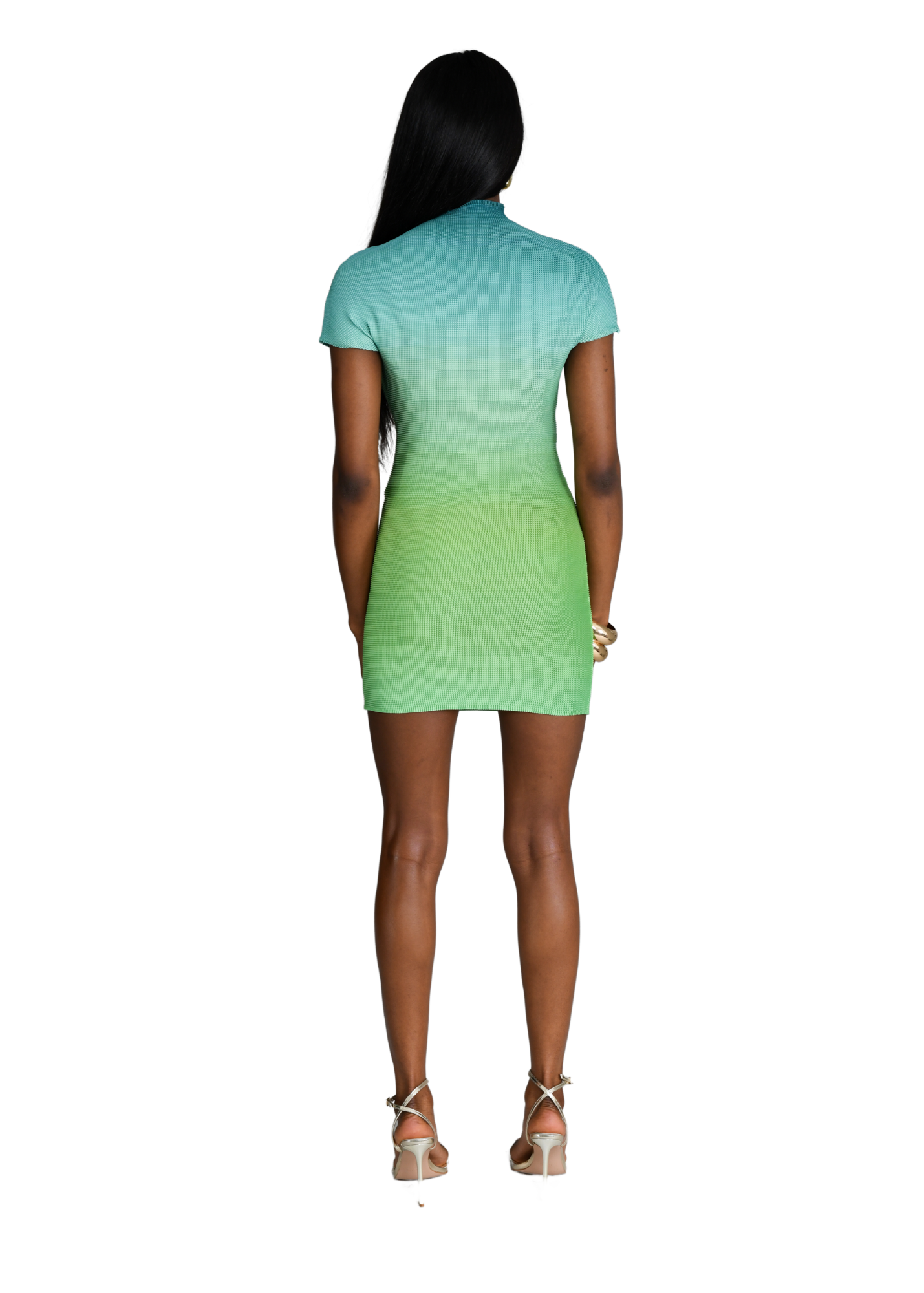 Golden glow dress