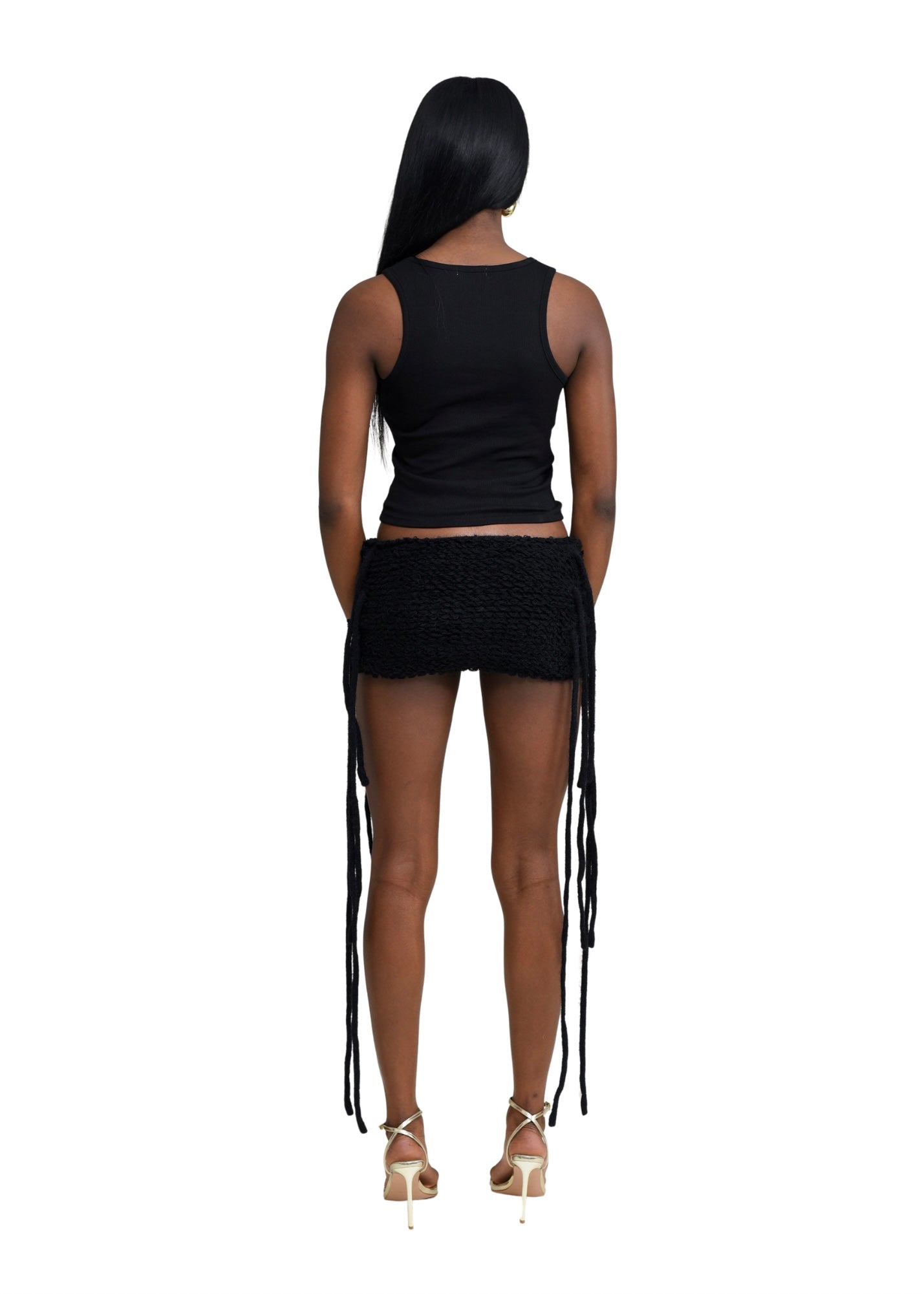 Black marigold skirt