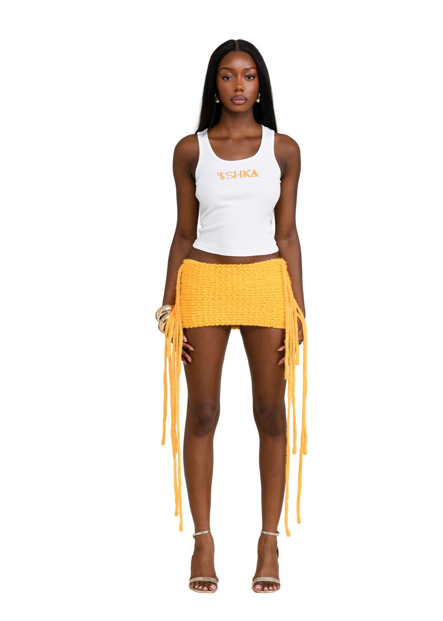 Brown marigold skirt