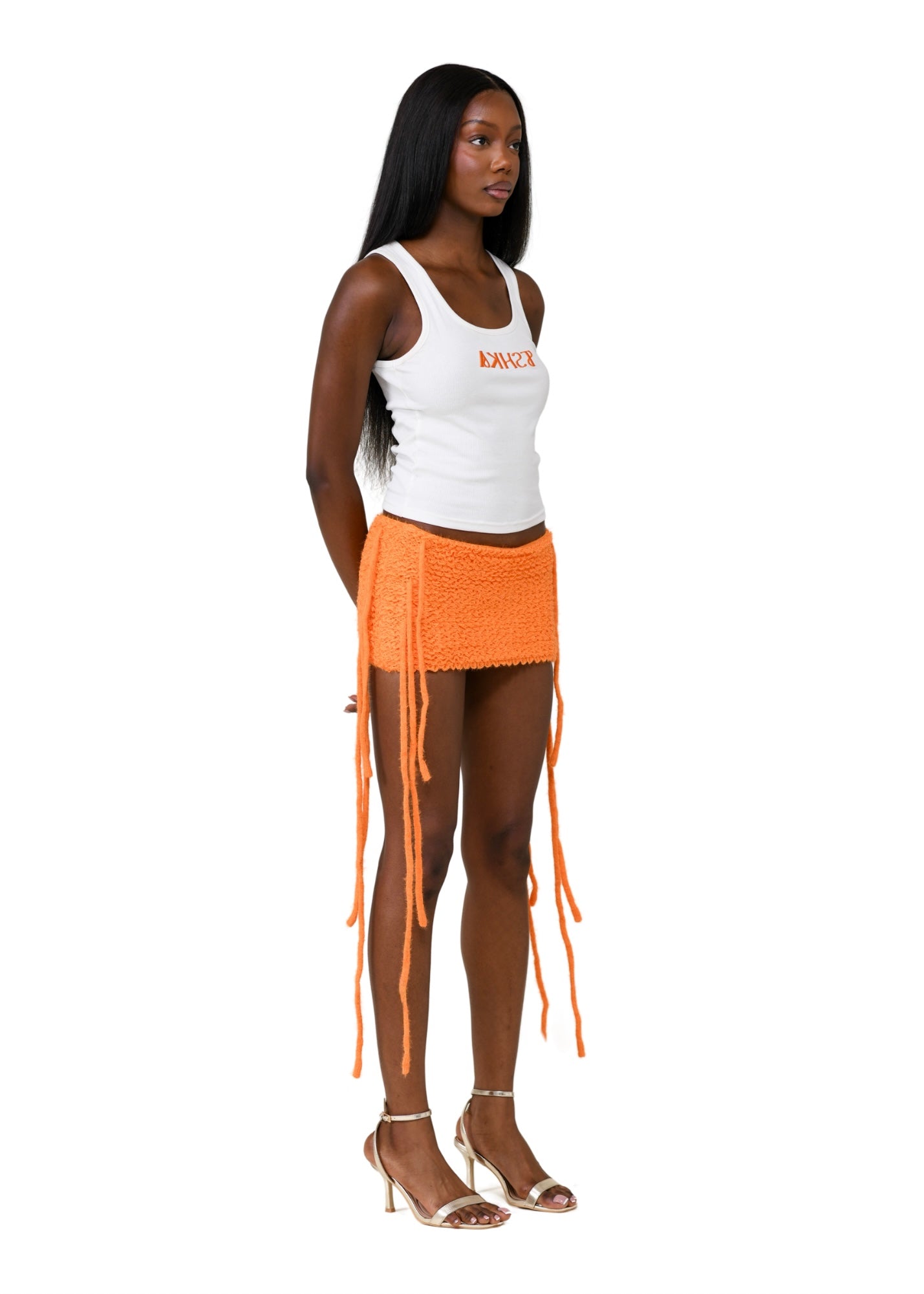 Burgundy marigold skirt