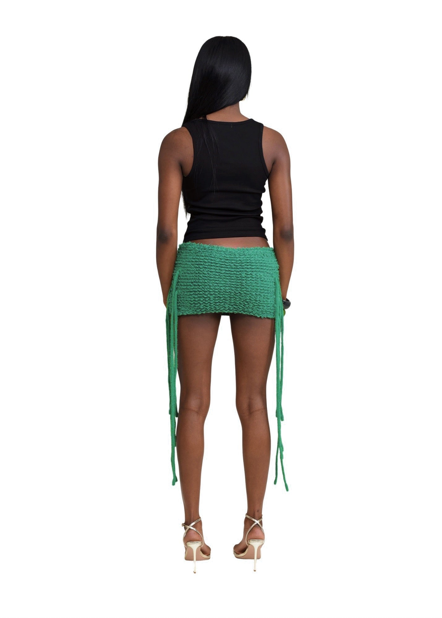 Black marigold skirt