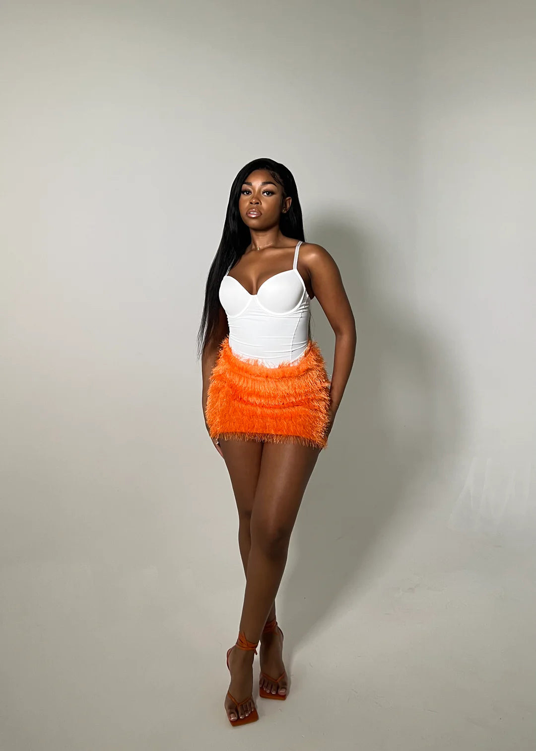 Pink briana bodysuit