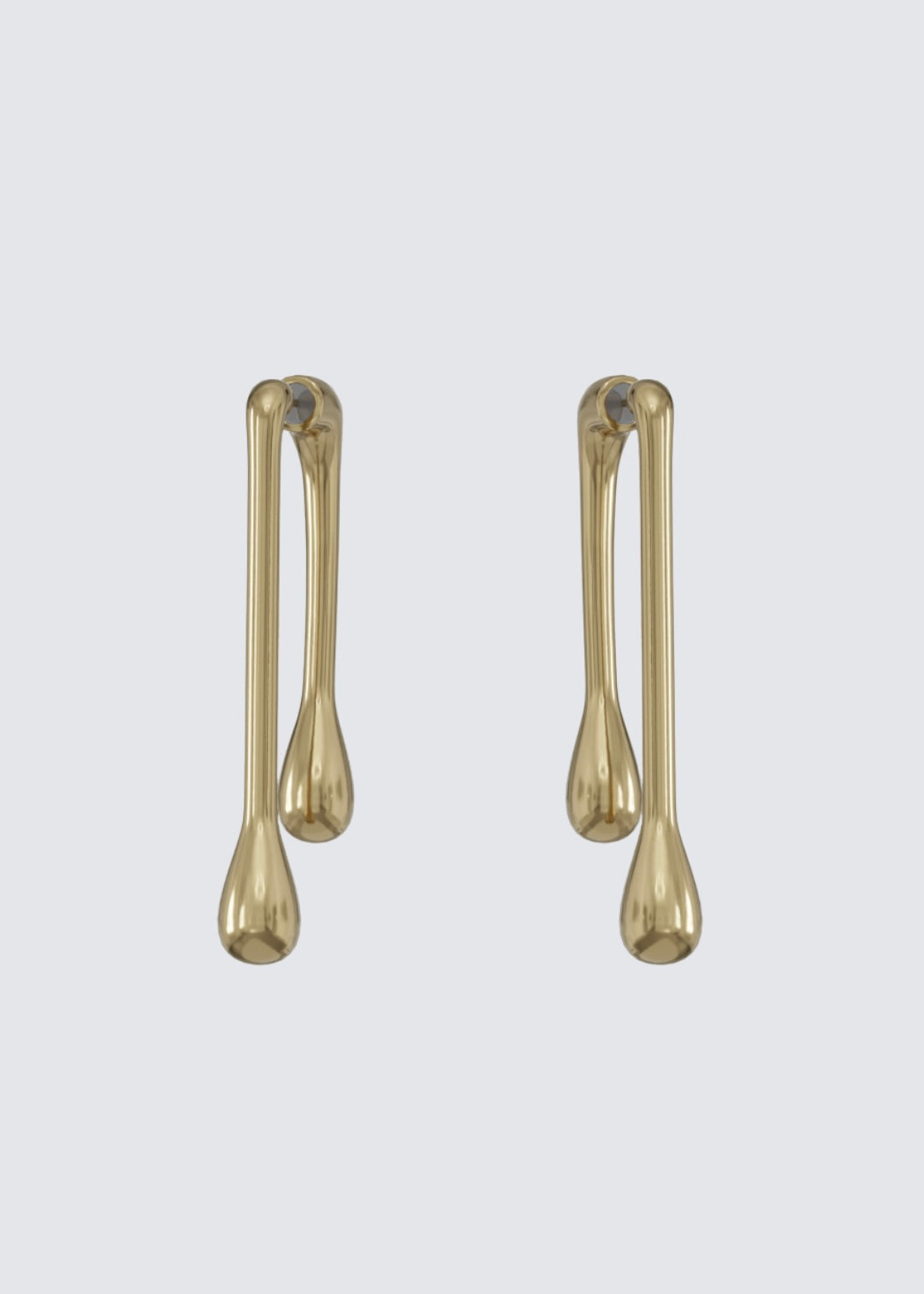 Gold Eclipsia Earrings | Glamour Eclipsia Earrings | TSHKA