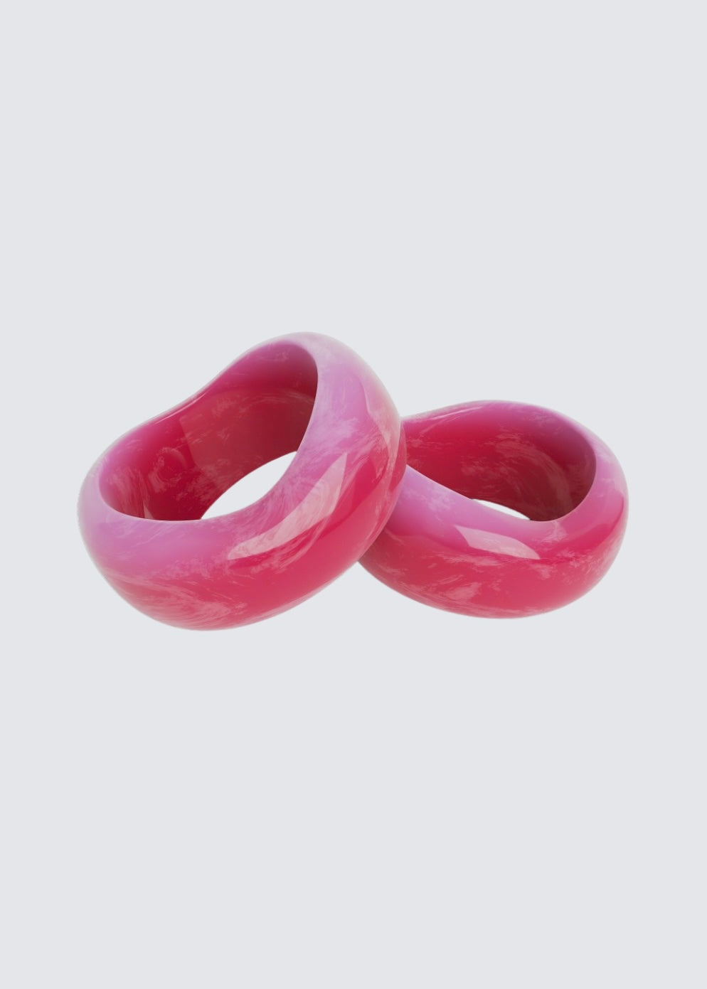Orange kaia bangle