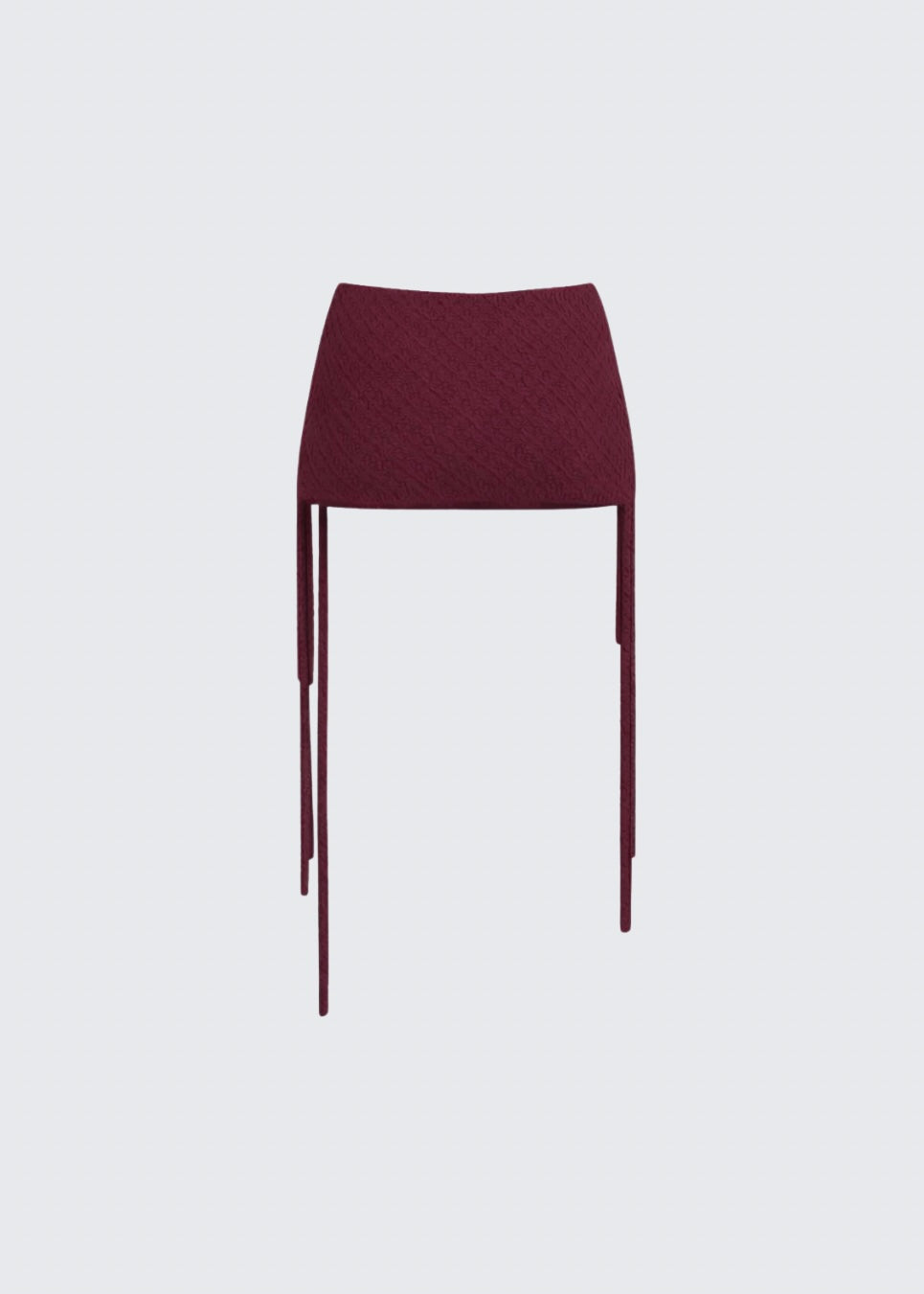 Burgundy marigold skirt