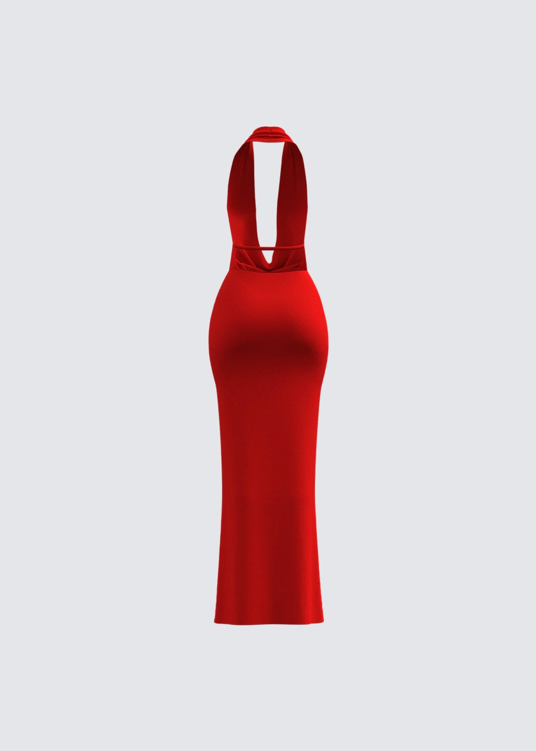 Red milena dress