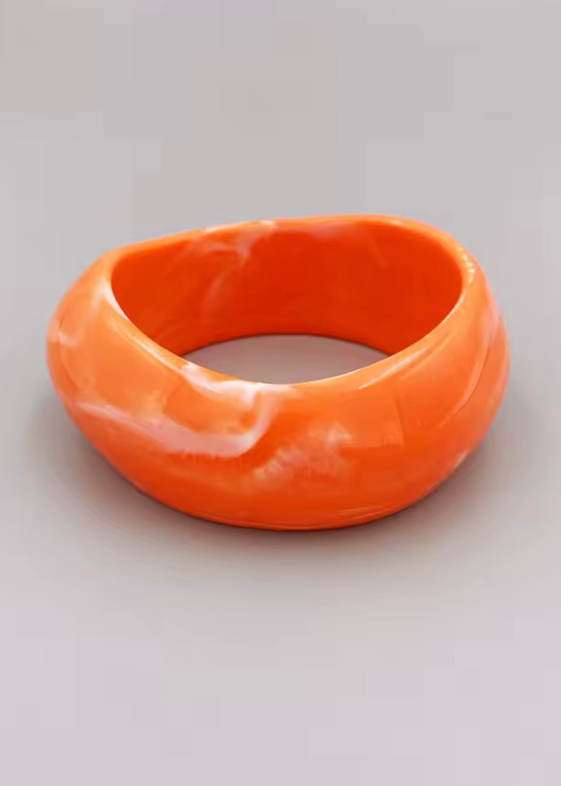 Orange kaia bangle