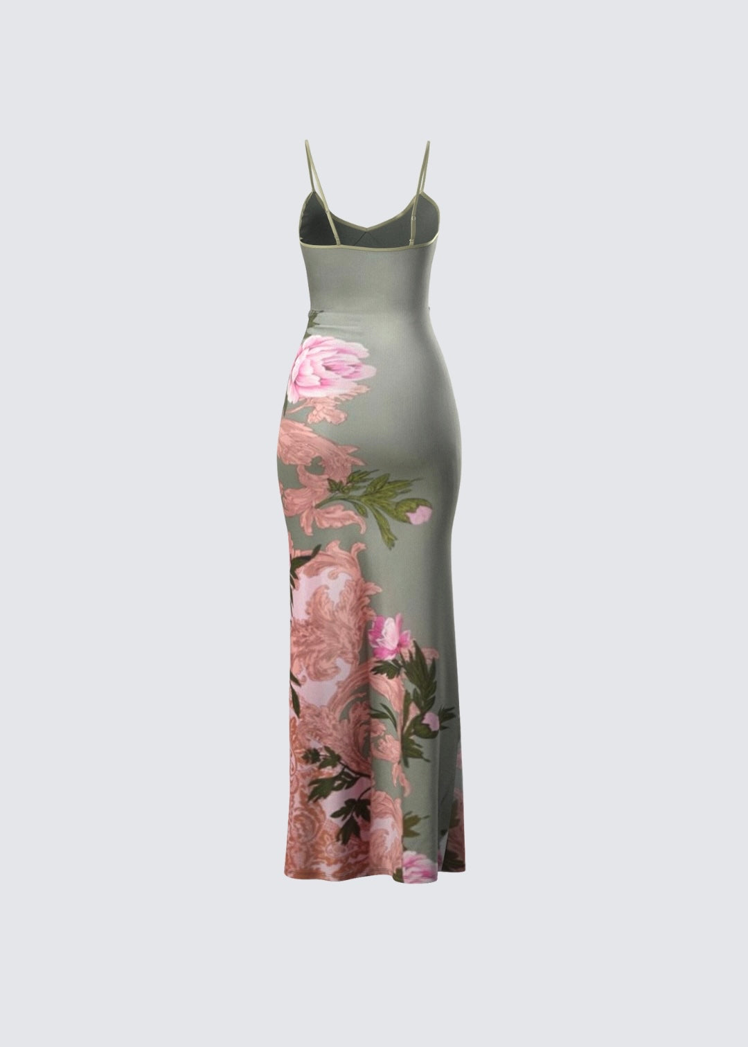 Flora Maxi Dress | Bodycon Maxi Dress | TSHKA