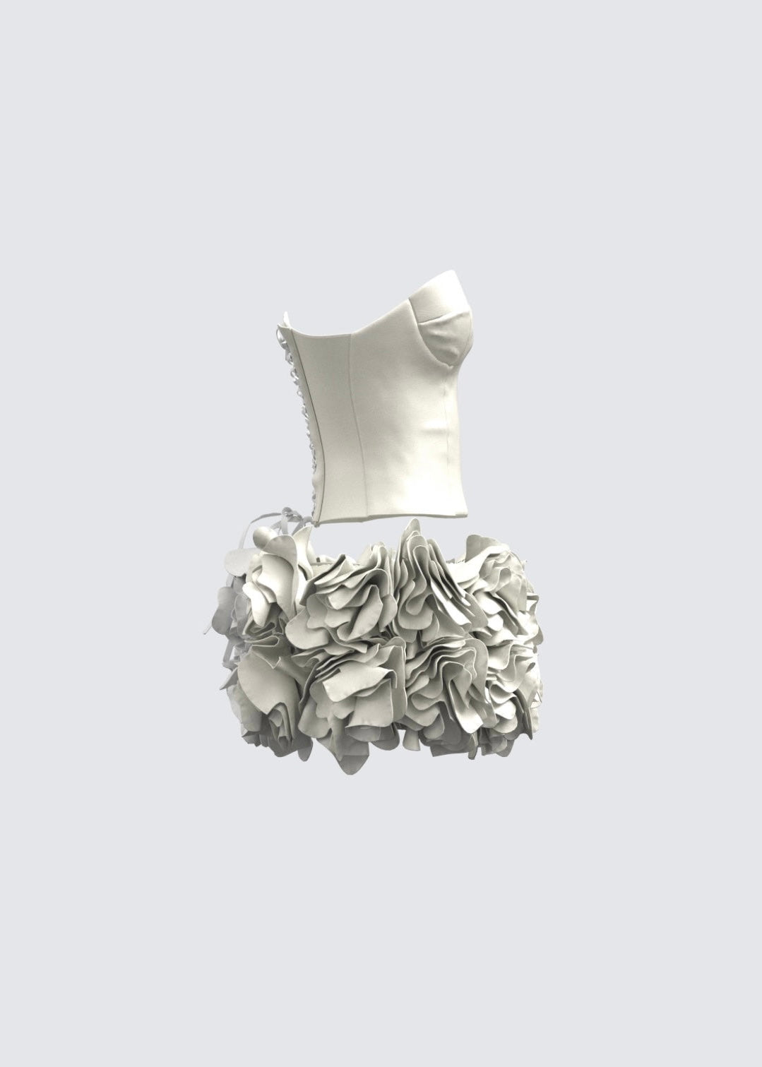 White rosa set